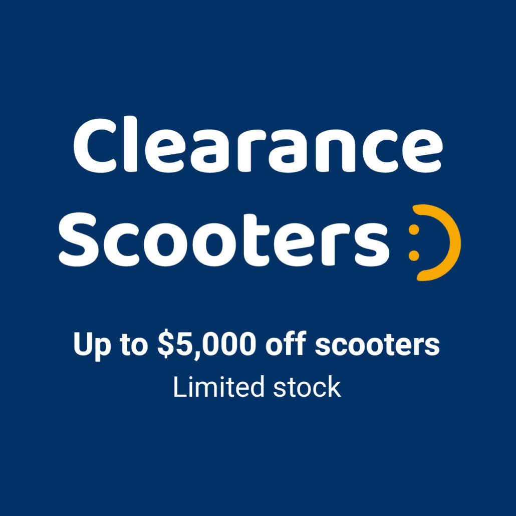 Clearance New & Ex-Rental Scooters
